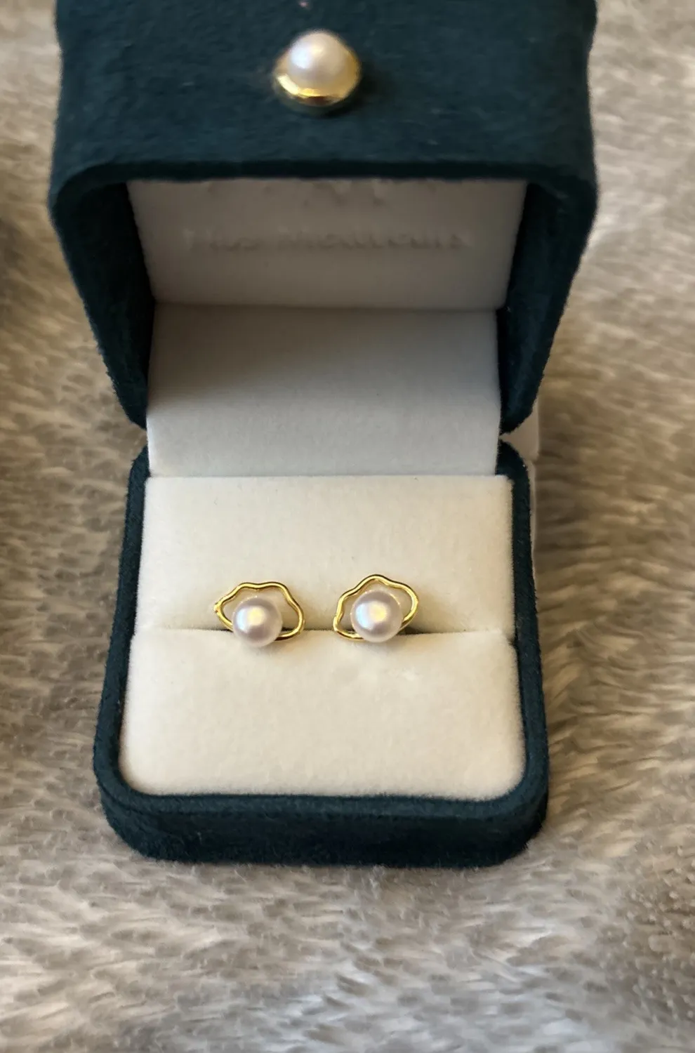 Authentic Radiant Celestial Hoop Talismans In Polished Gold Plate