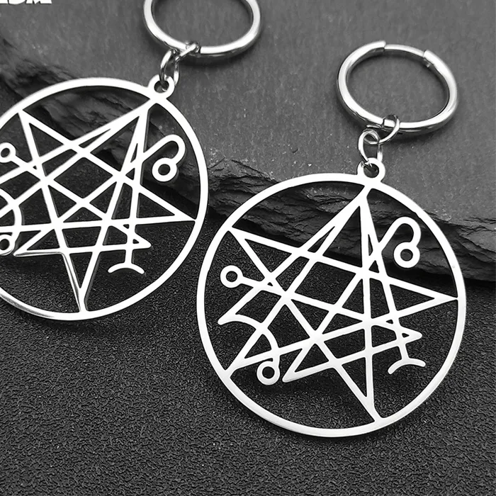 Authentic Talisman Of The Cosmic Abyss Dangle Earrings