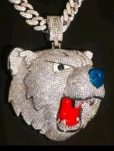 Authentic Celestial Tiger's Roar 18K Gold- Plated Amulet Of Power