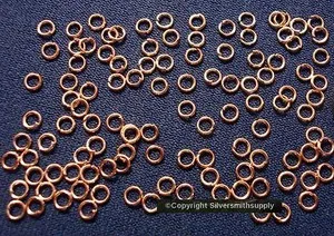 Authentic Mystic Rose Gold Whisper Rings 3 Mm Radiant Circles