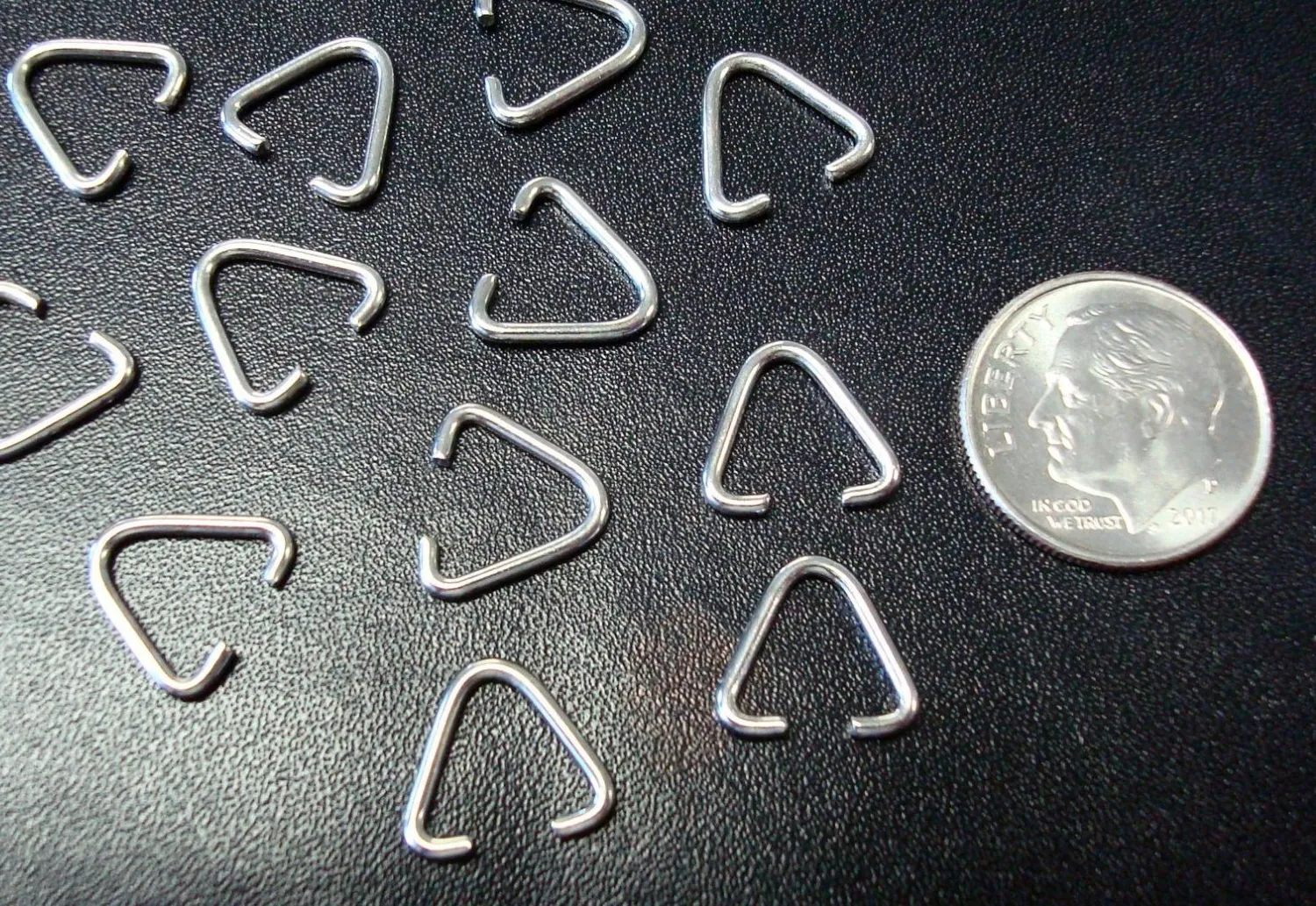 Authentic Celestial Triad Bails In Radiant White Gold