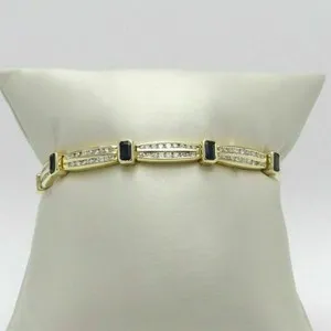 Authentic The Celestial Azure Veil Artisan Gold- Plated Bracelet
