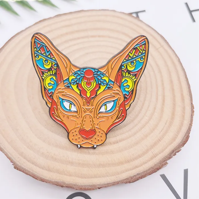 Authentic The Arcane Beast Punk Enamel Totem For Fierce Protection