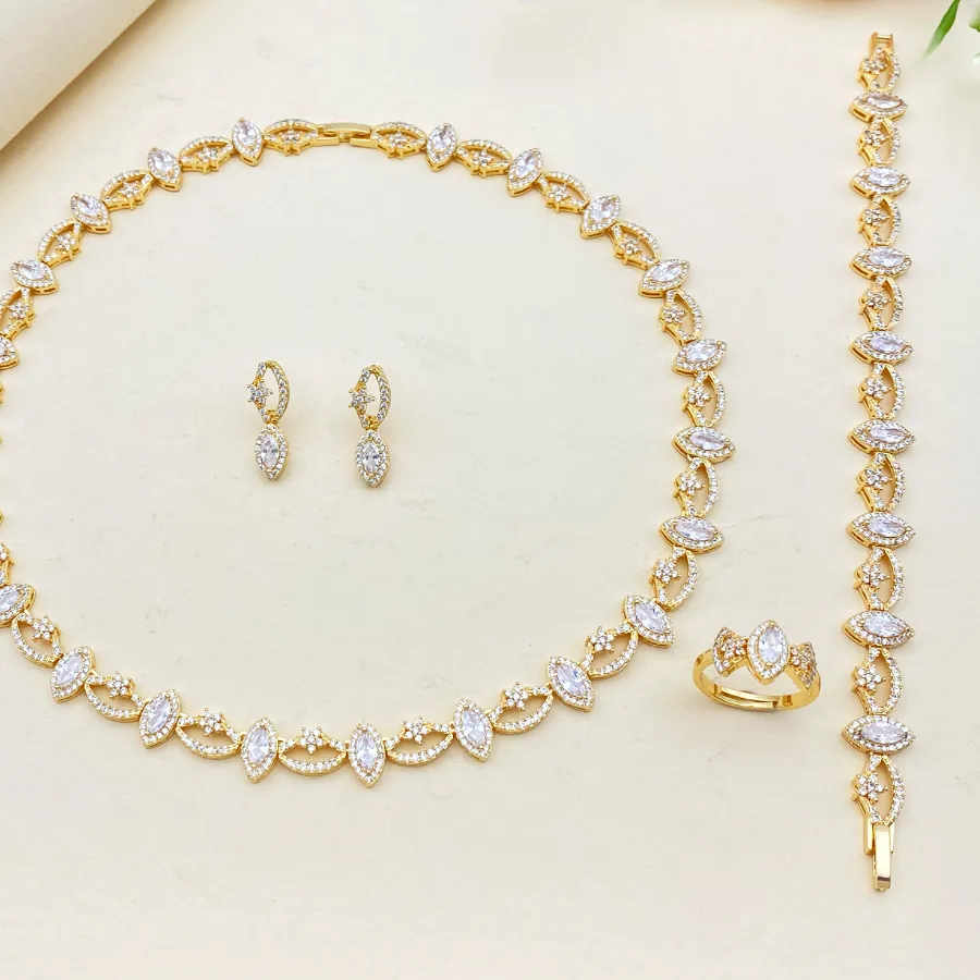 Authentic The Flora Geometria Suite- Radiant Gold- Plated Harmony