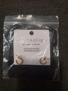 Authentic Celestial Harmony 14K Gold Plated Silver Earrings Of Protection And Love