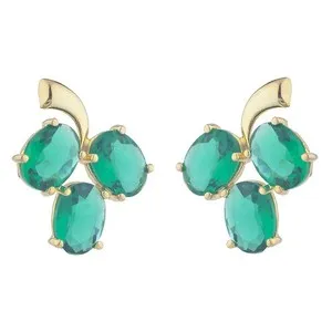 Authentic Verdant Orchard Drop Earrings In Luminous Gold