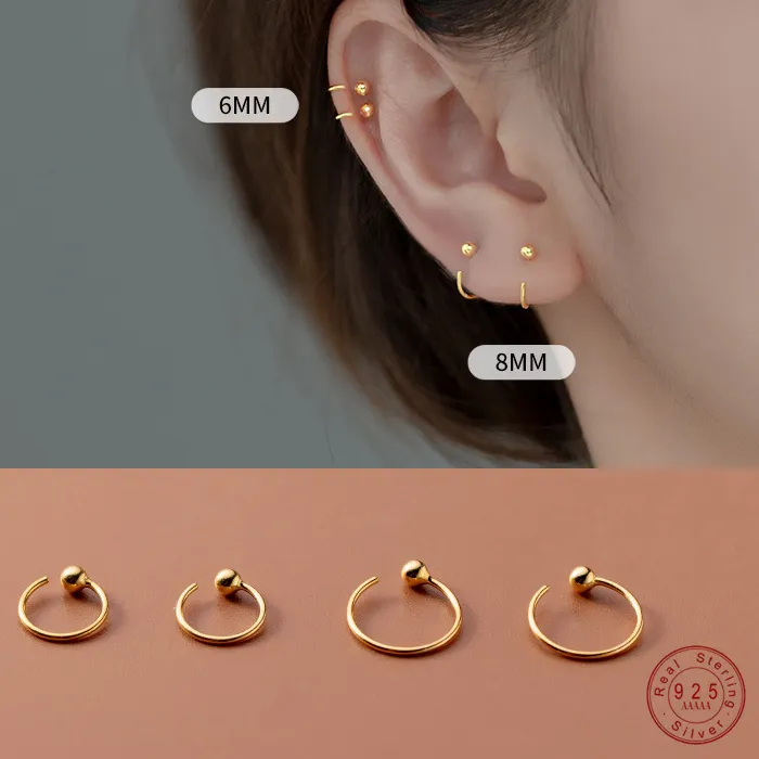 Authentic The Celestial Helix Gold- Plated Ear Talisman Of Silent Grace