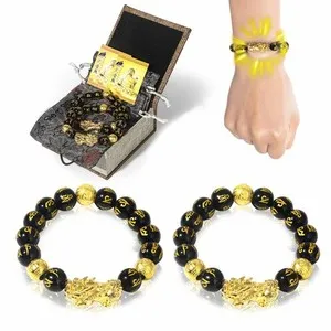 Authentic Obsidian Pixiu The 24K Gold Shield Of Abundance