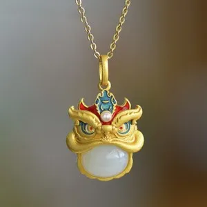 Authentic The Jade Lion Talisman A Guardian Of White Light And Golden Sovereignty