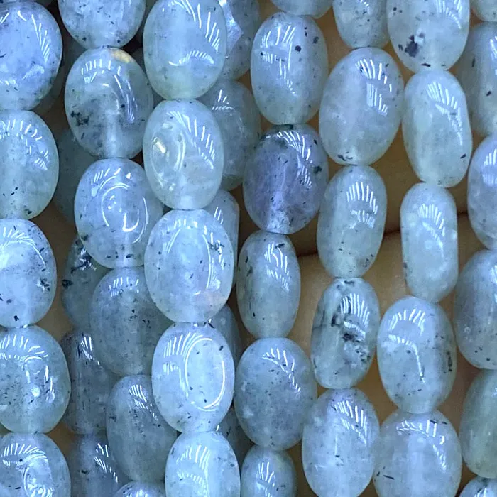 Authentic Natural Stone Oval 6X8Mm Labradorite Loose Spacer Beads For Jewelry Making Diy Earrings Bracelets Charms Accessories 15''