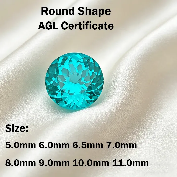 Authentic Luminous Paraiba Radiance Amulet Stones