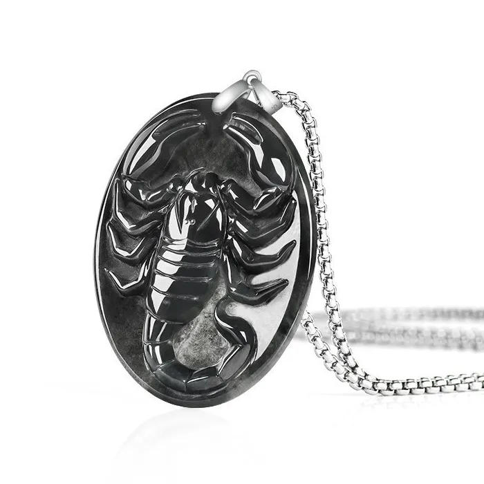 Authentic The Celestial Arachnid Guardian Jadeite And Silver Talisman