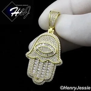 Authentic The Guardian Palm 14K Gold Plated Evil Eye And Hamsa Hand Talisman