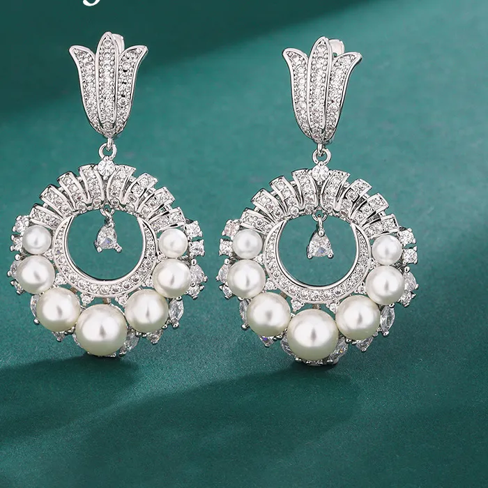 Authentic Lunar Whisper White Pearl Hoops For Soul Alignment