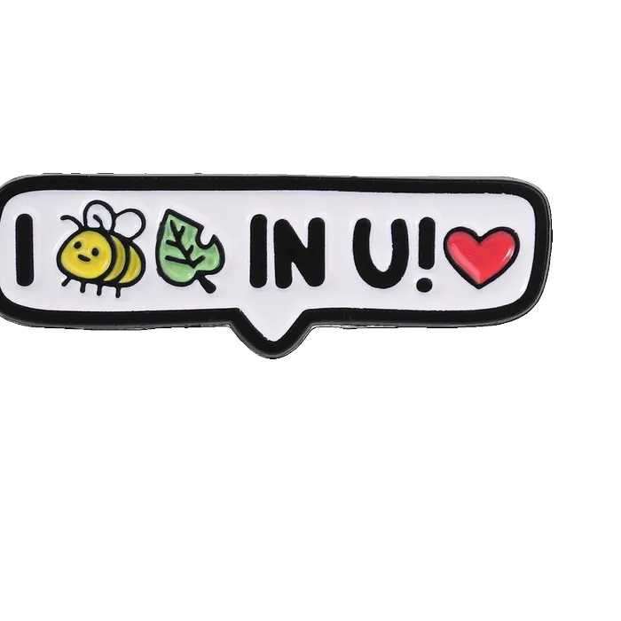 Authentic Bee Heart Whisper The Enamel Badge Of Belief