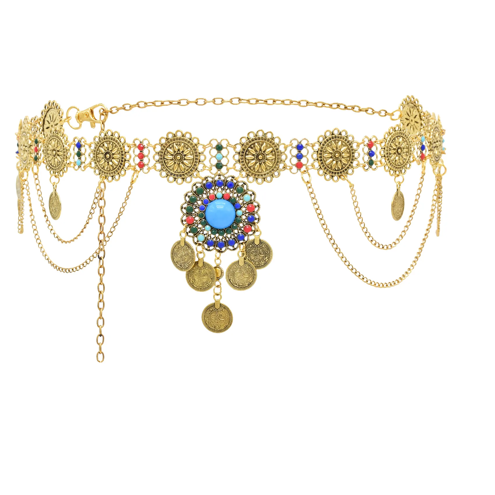 Authentic Celestial Azure Tide Waist Talisman