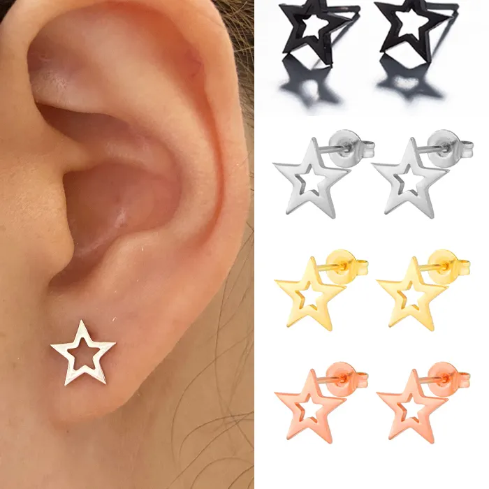 Authentic Celestial Halo Tiny Star Studs For Everyday Blessings