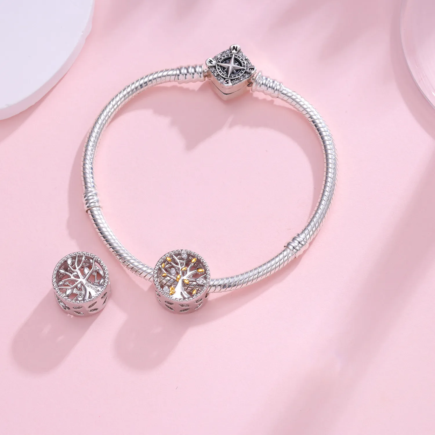 Authentic The Gilded Arbor A 925 Sterling Silver Tree Of Life Talisman
