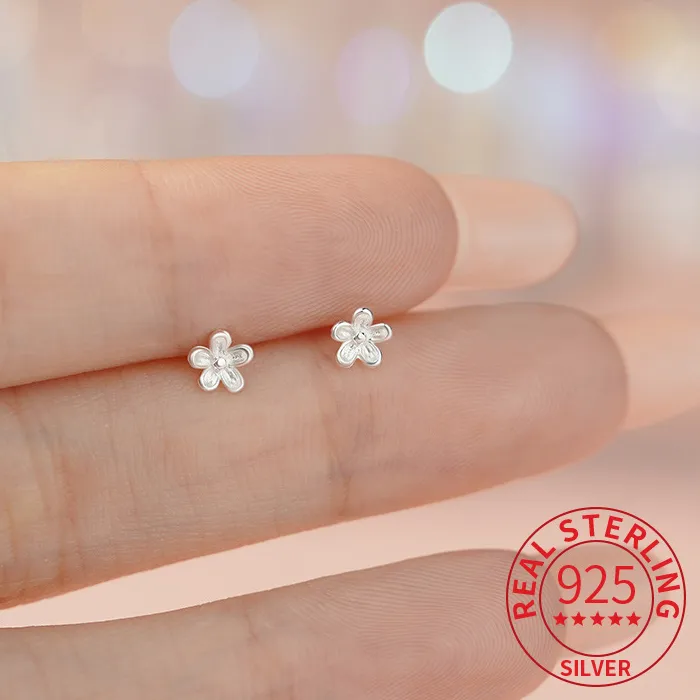 Authentic The Silver Bloom 925 Sterling Petals For Eternal Grace