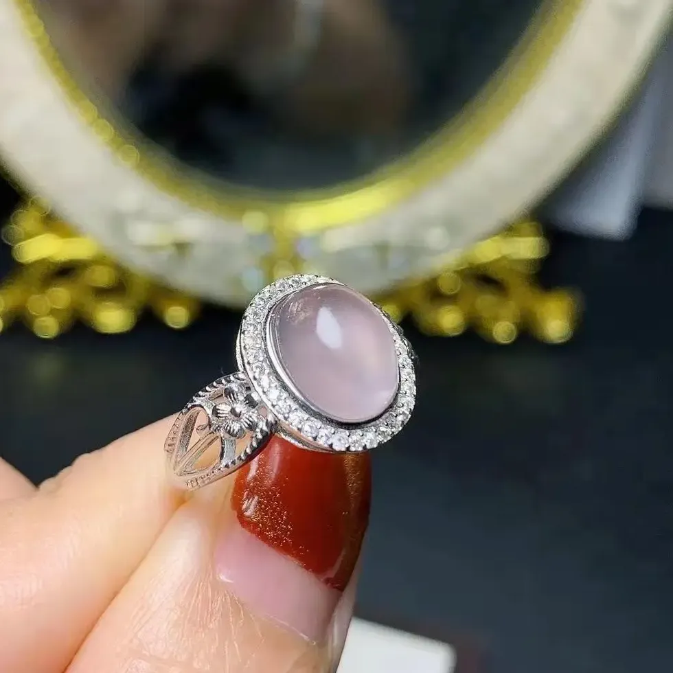 Authentic The Blush Heart's Whisper 925 Silver Talisman Of Eternal Devotion