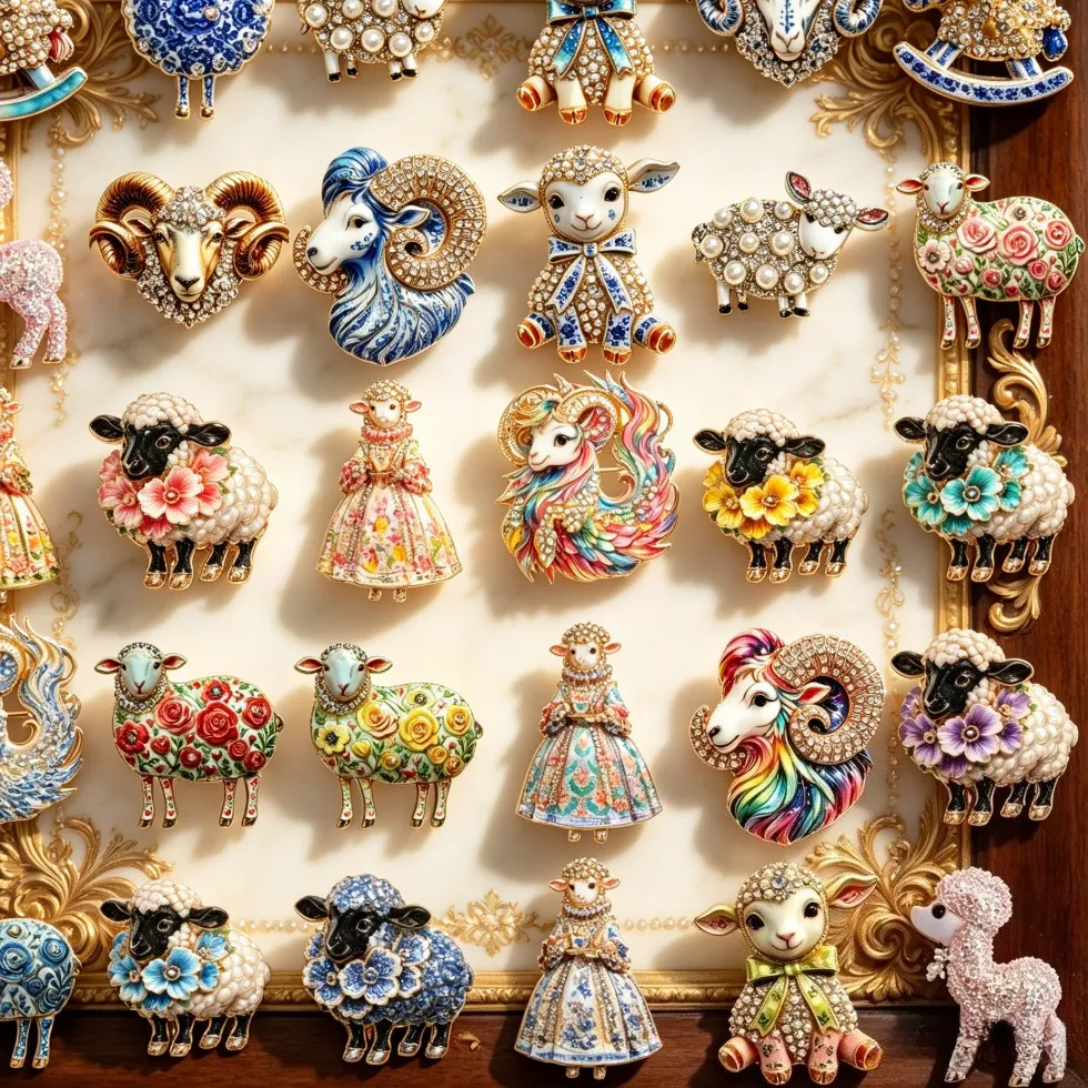 Authentic Baroque Guardian The Sheep Talisman Of Fidelity And Safety