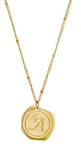 Authentic The Golden Cipher Monogram Amulet