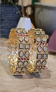 Authentic The Rajwari Gilded Serpent Bangle