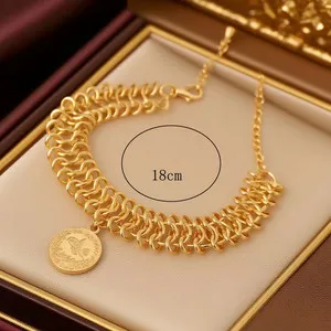 Authentic The Golden Heritage Coin Talisman Bracelet