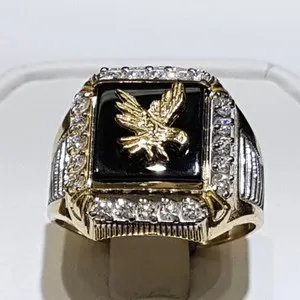 Authentic The Sovereign Sky Talisman- 18K Gold Plated Eagle Ring