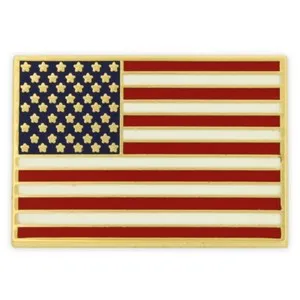 Authentic The Sovereign Banner Of Freedom Gold- Plated Talismanic Lapel Pin