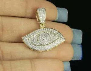 Authentic Ethereal Eye Of The Sun Lab Grown Diamond Pendant
