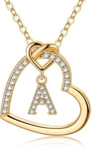 Authentic The M Mooham Heart Initial A Gilded Sigil Of Personal Devotion