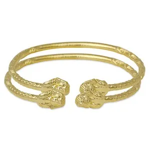 Authentic Sacred Covenant Bangles Gilded Prayer For Divine Protection
