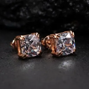 Authentic Rose Gold Whispering Star Studs