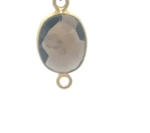 Authentic The Golden Hearth Of Smoky Quartz Connector
