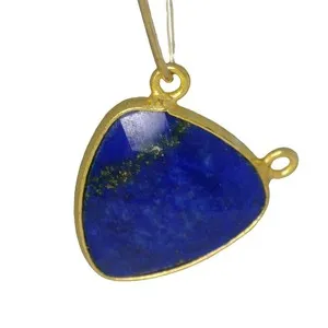 Authentic Celestial Lapis Lazuli Trillion Dual- Loop Conduit