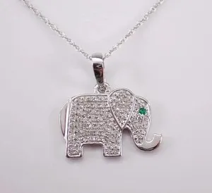Authentic The Celestial Ganesha Vanguard Gold- Plated Moissanite Elephant Talisman