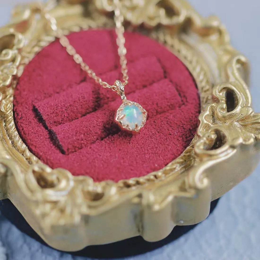 Authentic The Celestial Luminary Double- Sided Opal Talisman