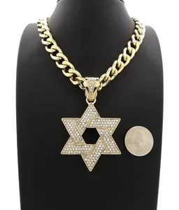 Authentic Radiant Shield Of The Ancient Star Gold- Plated Talisman And Chain