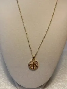 Authentic The Eternal Roots Golden Tree Of Life Talisman