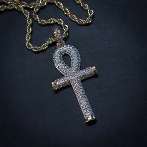 Authentic The Eternal Key Of Life 14K Gold Plated Ankh Talisman