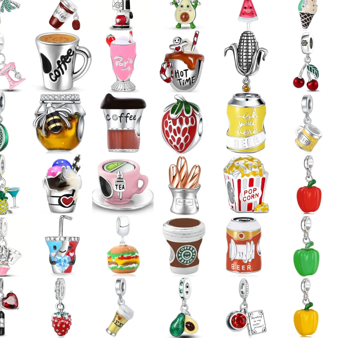 Authentic Essence Of Abundance Charms Strawberry, Cherry & Coffee Seeds Of Life