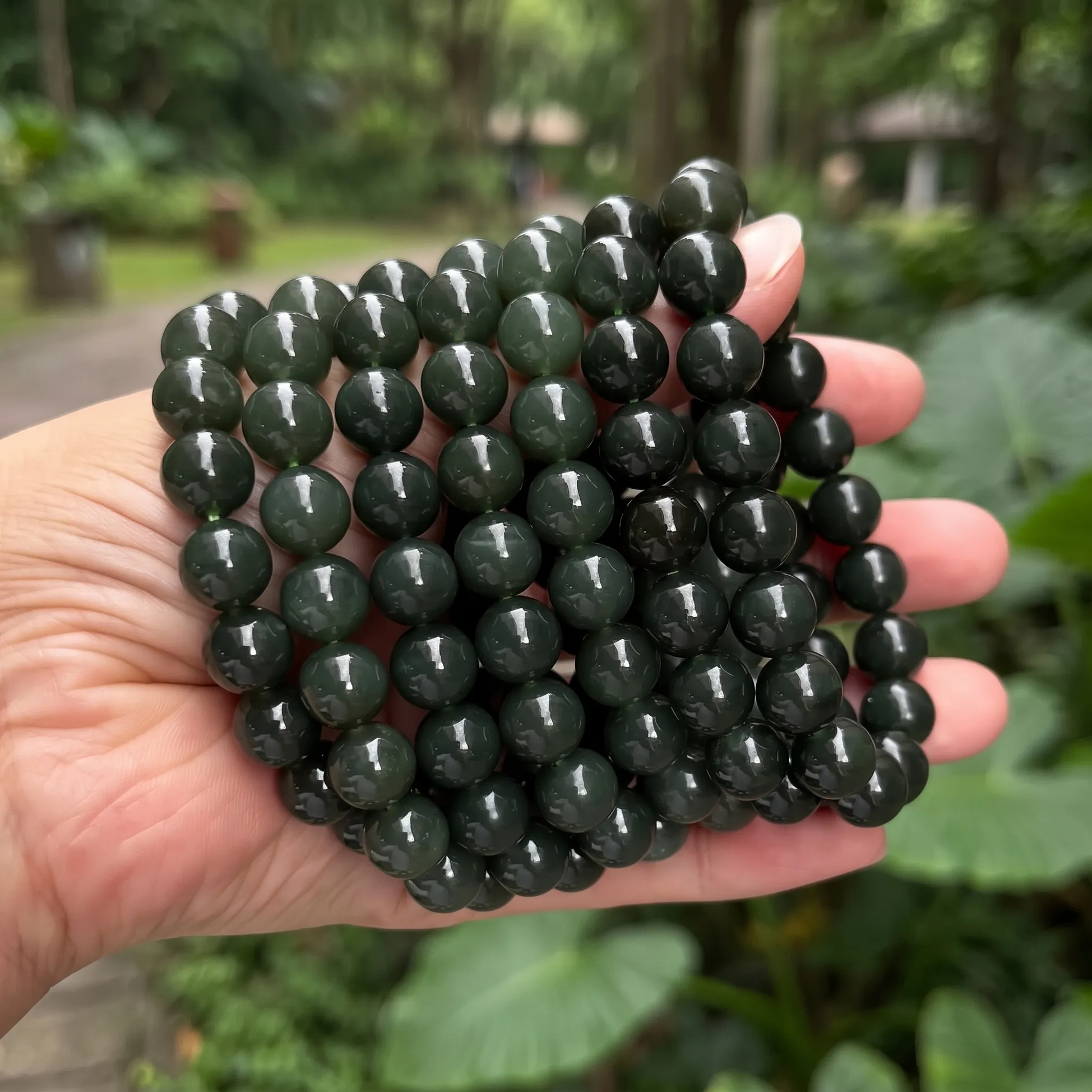 Authentic The Verdant Abyss Hetian Nephrite Jade Talisman Of Grounded Fortitude