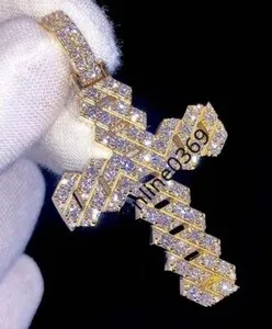 Authentic Radiant Sanctuary Cross Talisman In 14K Gold Vermeil