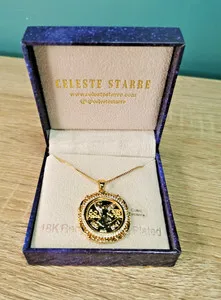 Authentic The Celestial Luminary 18K Gold- Plated Star Talisman