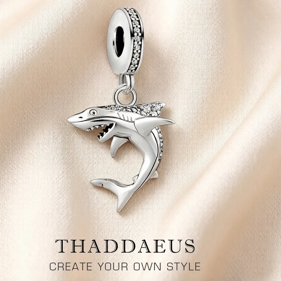 Authentic Abyssal Guardian Shark Silver Talisman