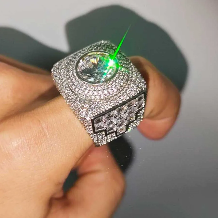 The Sovereign Radiance Square Talisman Ring