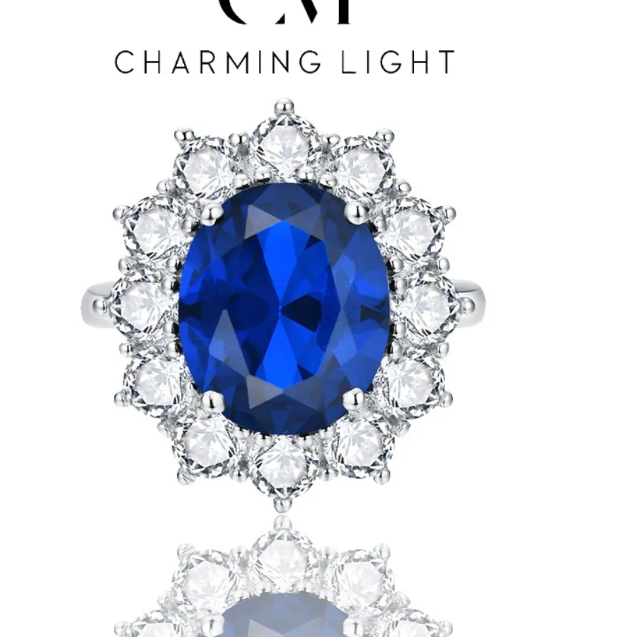 Authentic The Sovereign Azure Diadem Ring