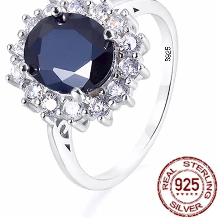 Authentic The Eclipse Queen Oval Talisman Ring