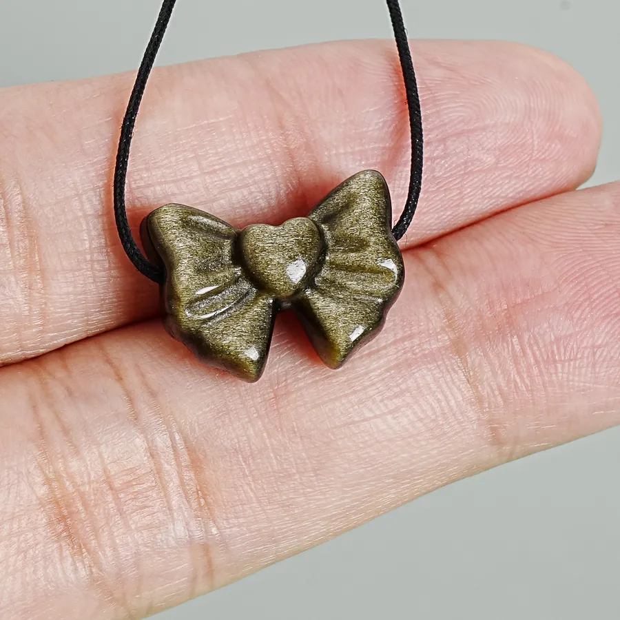 Authentic The Gilded Obsidian Bow of Grace and Shadow